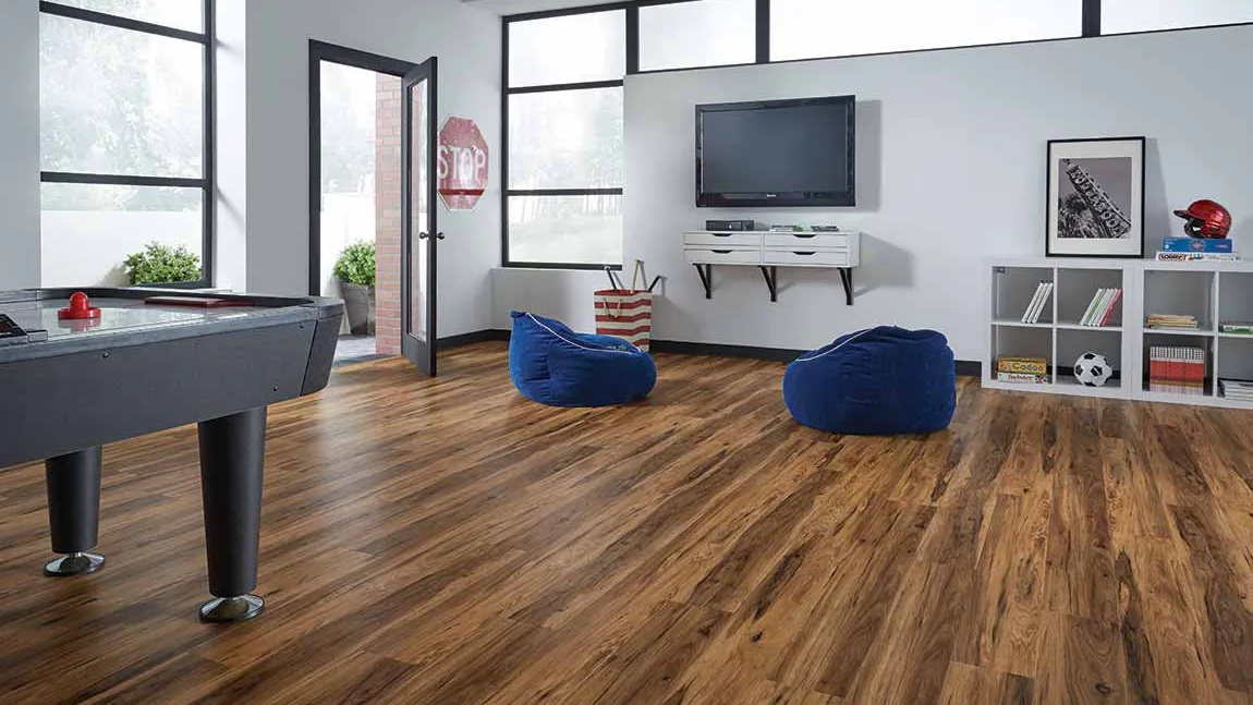 Luxury Vinyl Flooring in playroom